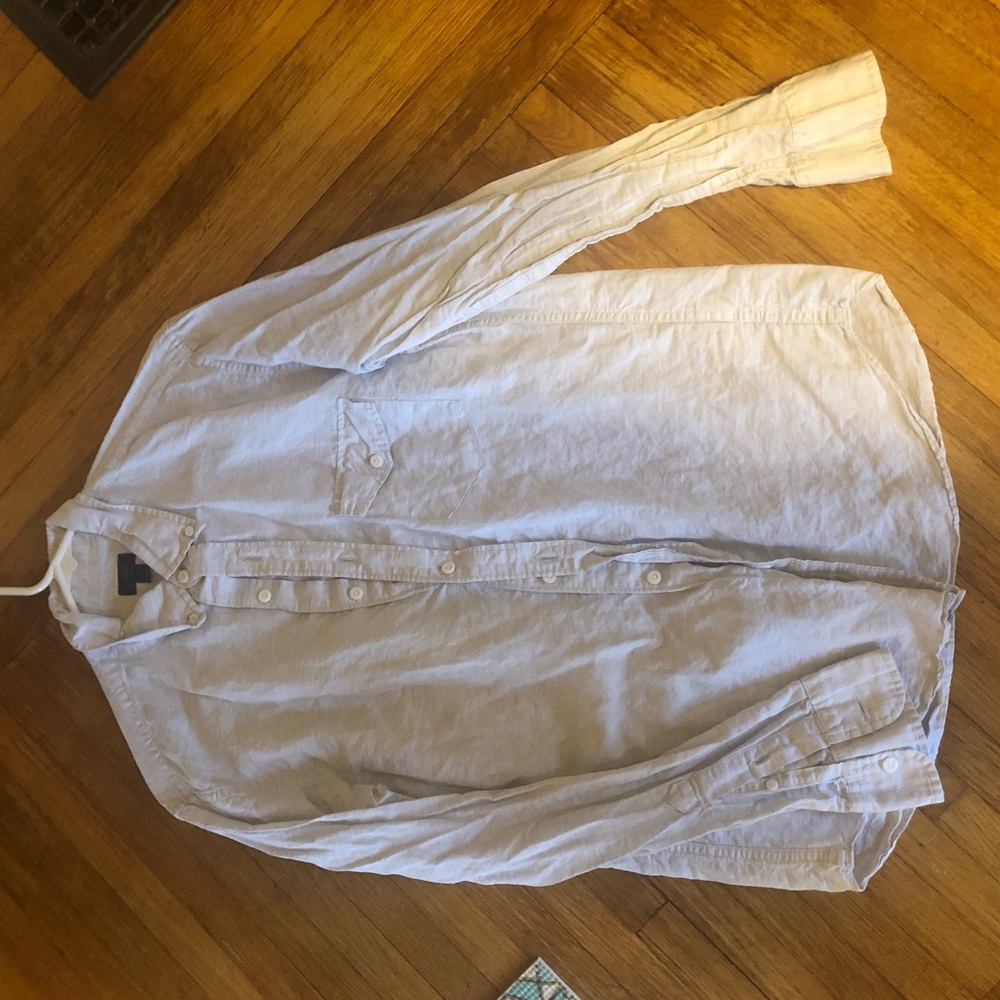 Like new j crew linen shirt
